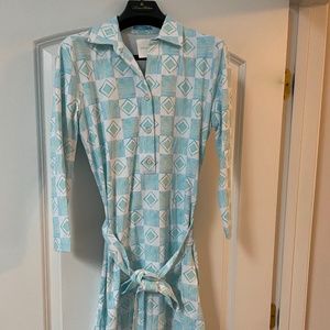 J McLaughlin Calla Shirt Dress (Catalina cloth)